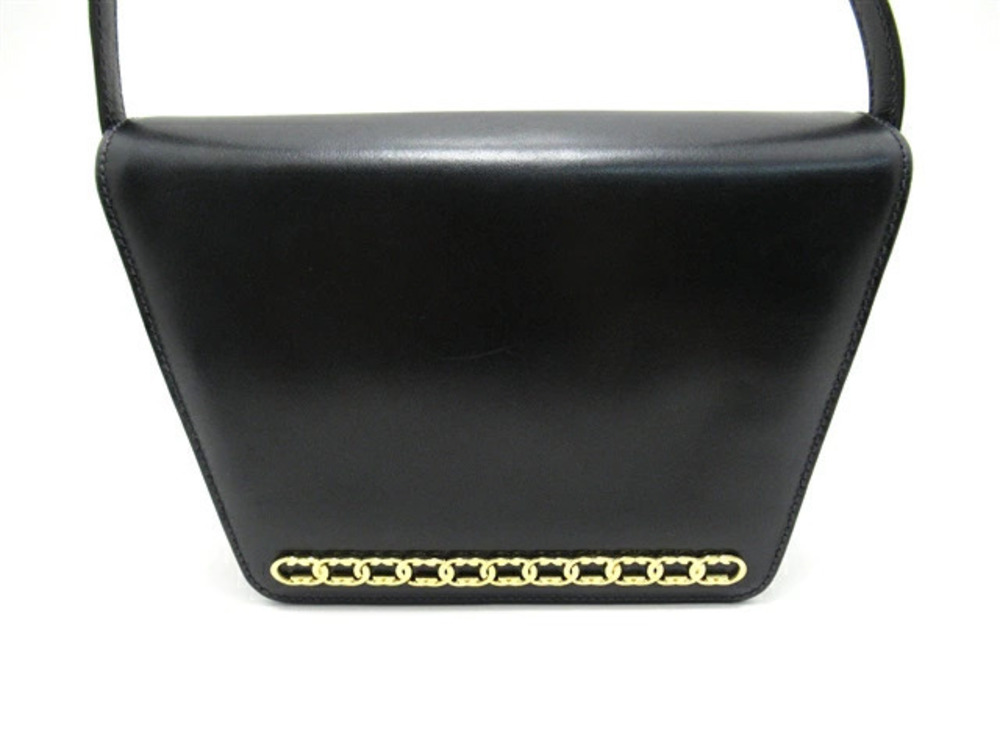 Gucci bag shoulder black calfskin
